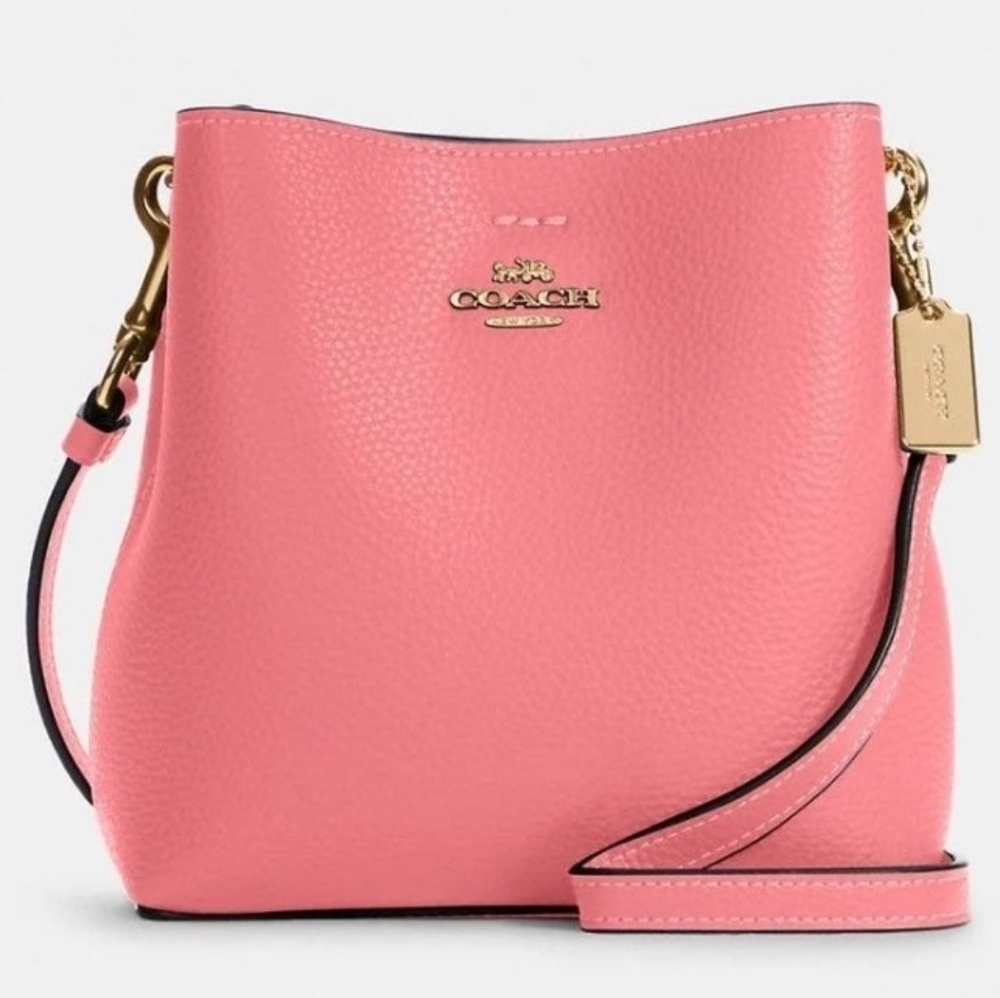 Pink Coach Crossbody Purse